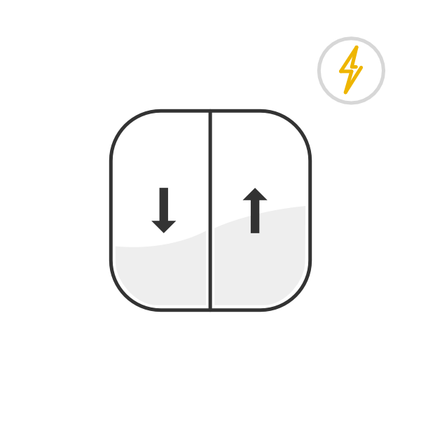 Elektrisch ohne Fernbedienung