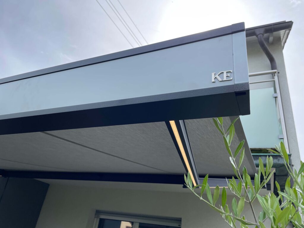 kubische Kassettenmarkise