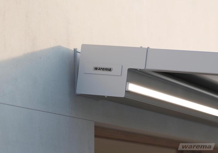 Markisenkasten mit LED Leuchtstreifen