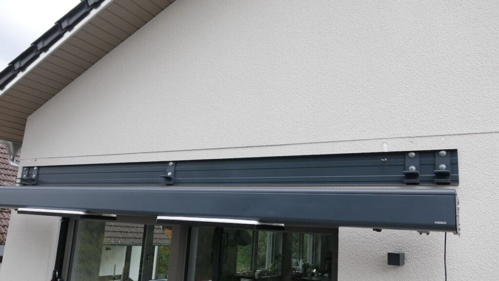Markise mit Wandanschluß