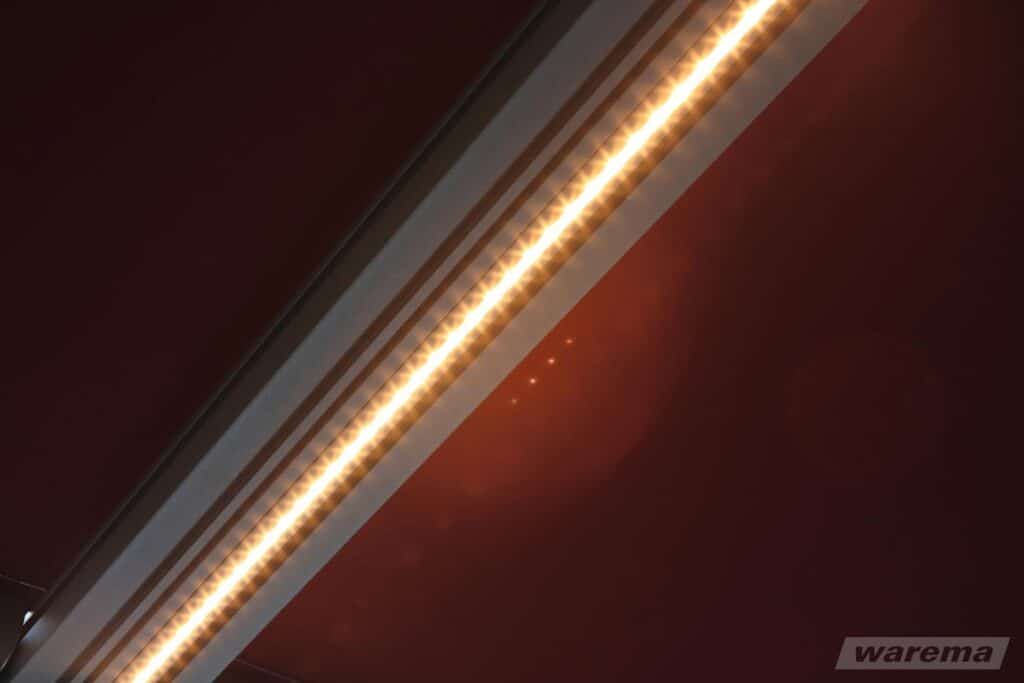 Führungsschienen mit Licht