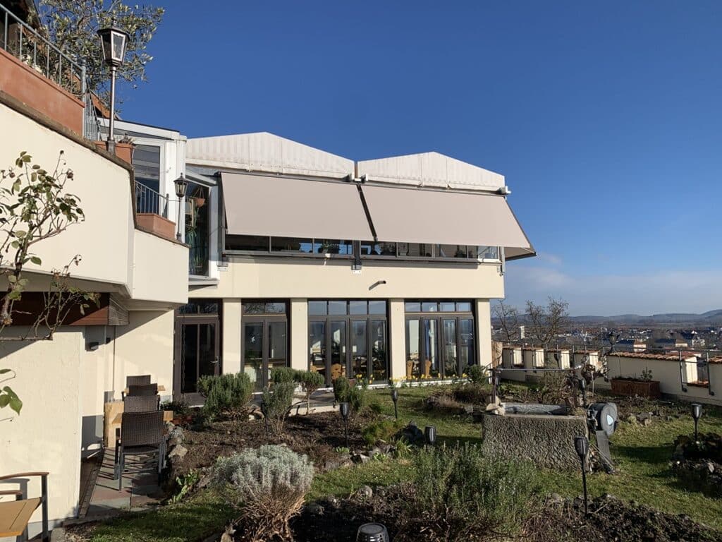 Beschattung Gastraum Wirtschaft